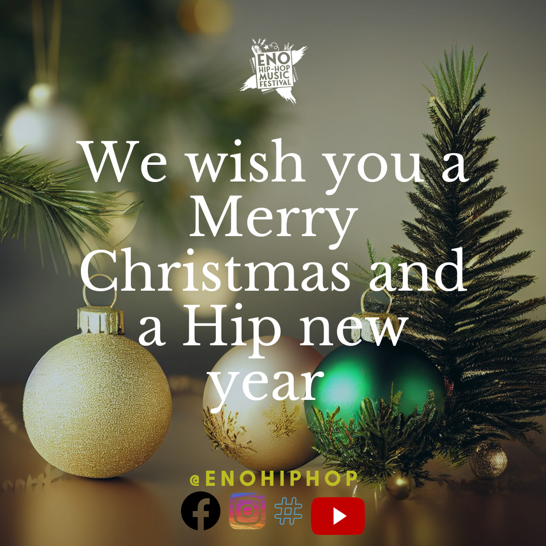 Festive Greetings: Eno Hip Hop Instagram post